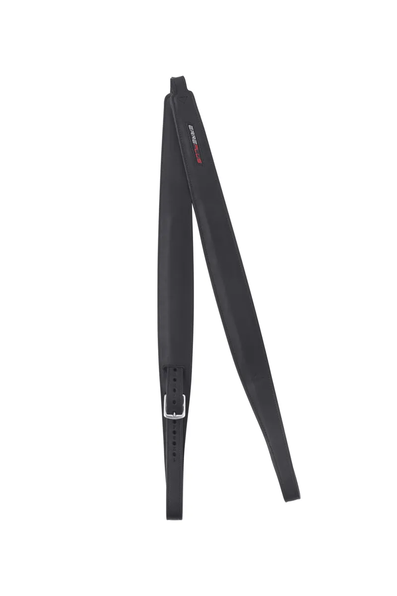 Erreplus Gold RS Mono Dressage Stirrup Leathers Black